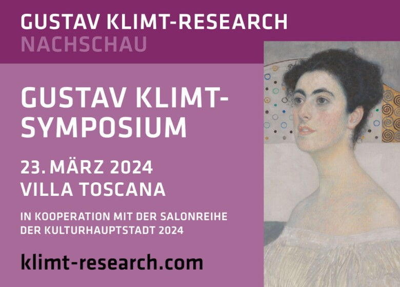 Gustav Klimt-Research - Nachschau | Gustav Klimt-Symposium - 23. März 2024, Villa Toscana in Kooperation mit der Salonreihe der Kulturhauptstadt 2024 - klimt-research.com